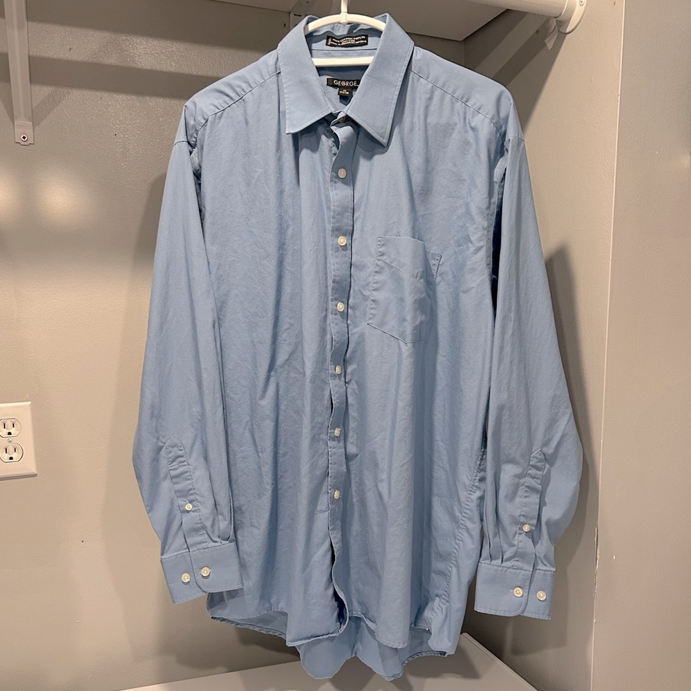 George Light Blue Dress Shirt
